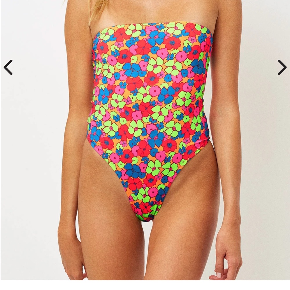 Frankies bikinis one piece Stella strapless